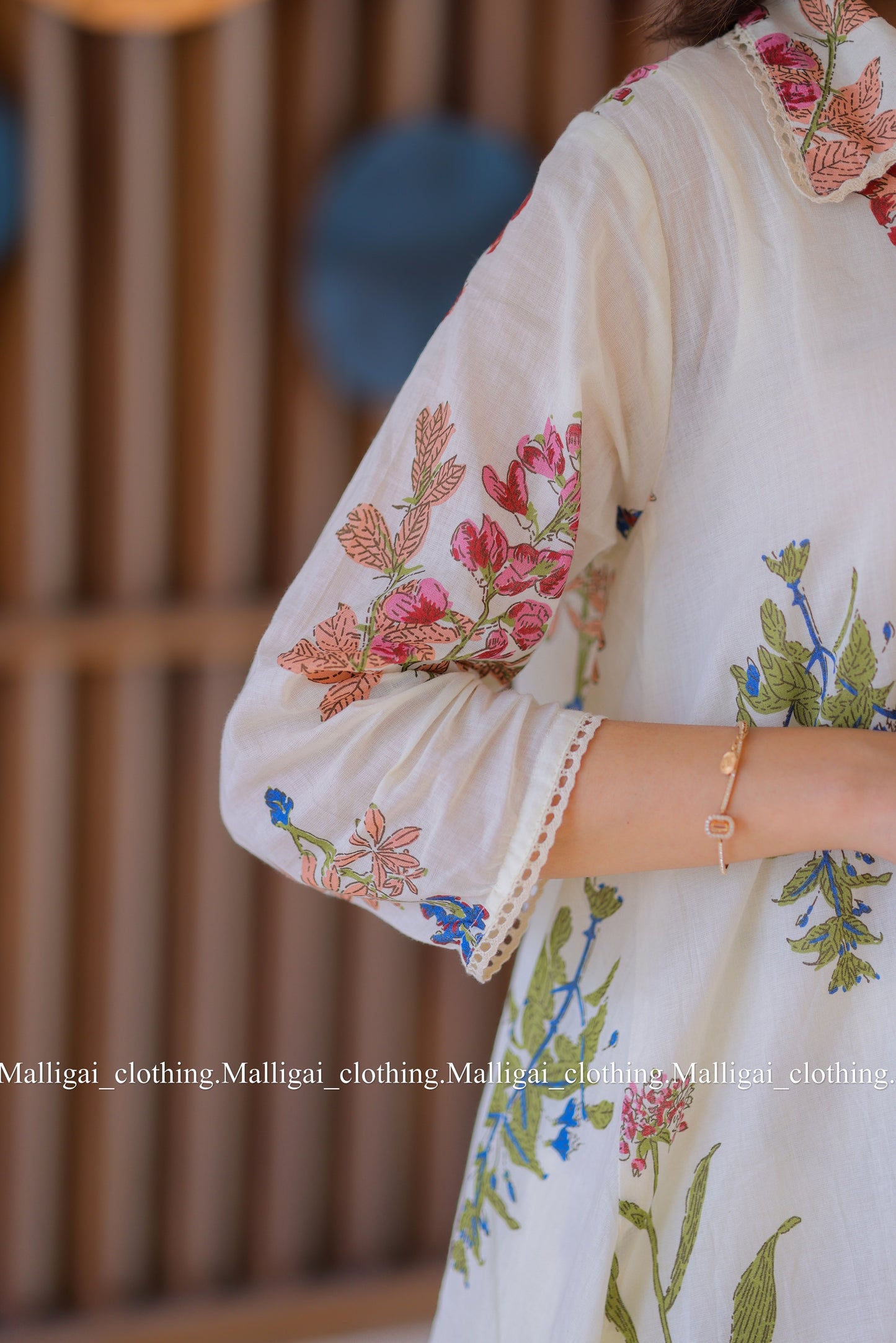 Floral Kurta Palazzo Kurta Set