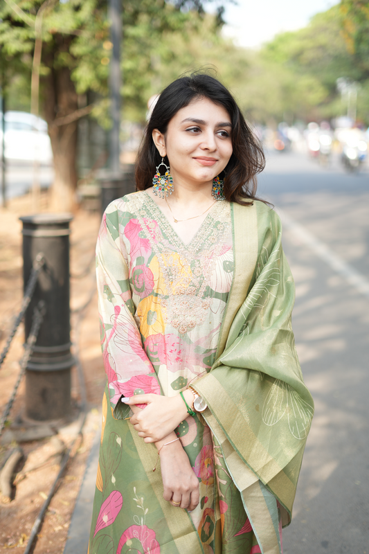 Pure Silk Shimmer - Green