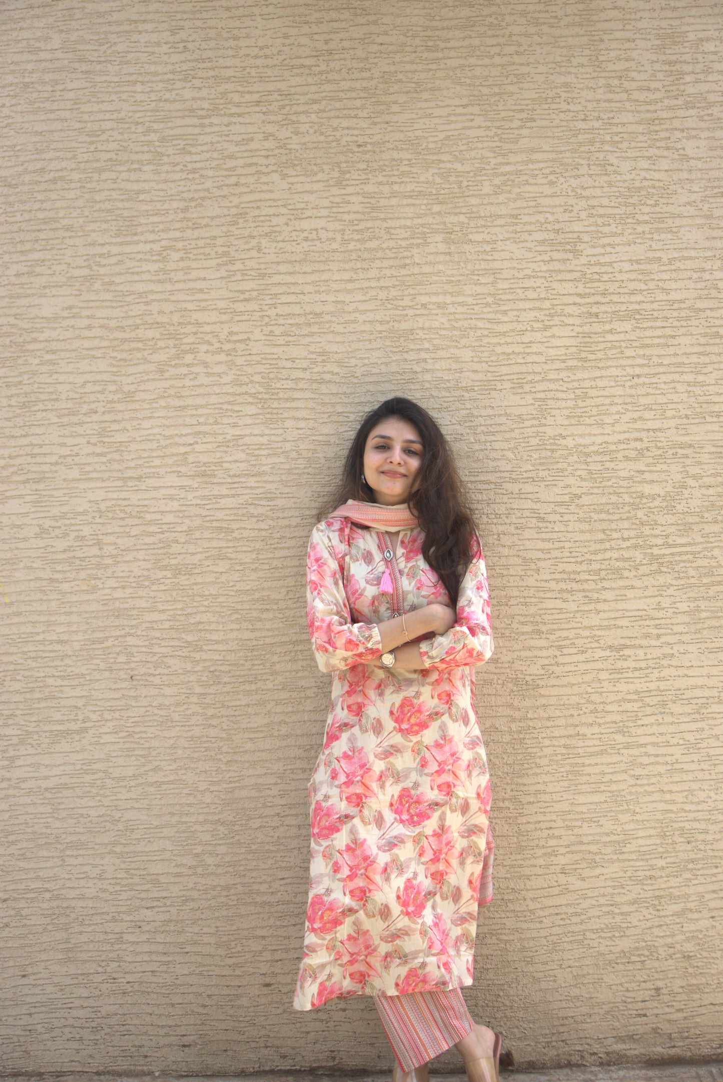 Cotton 3 Piece Sets Baby Pink