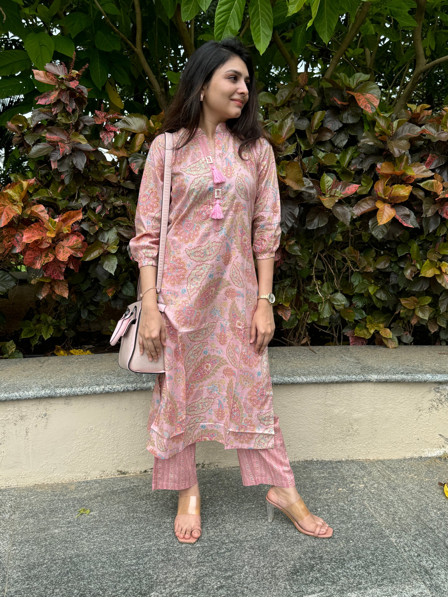 Cotton 3 Piece Salwar Suit - Pink