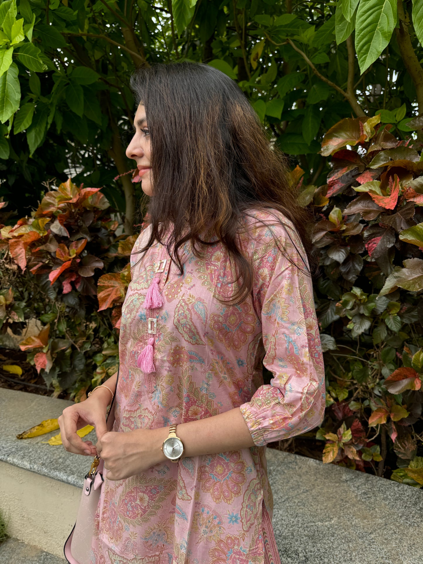 Cotton 3 Piece Salwar Suit - Pink