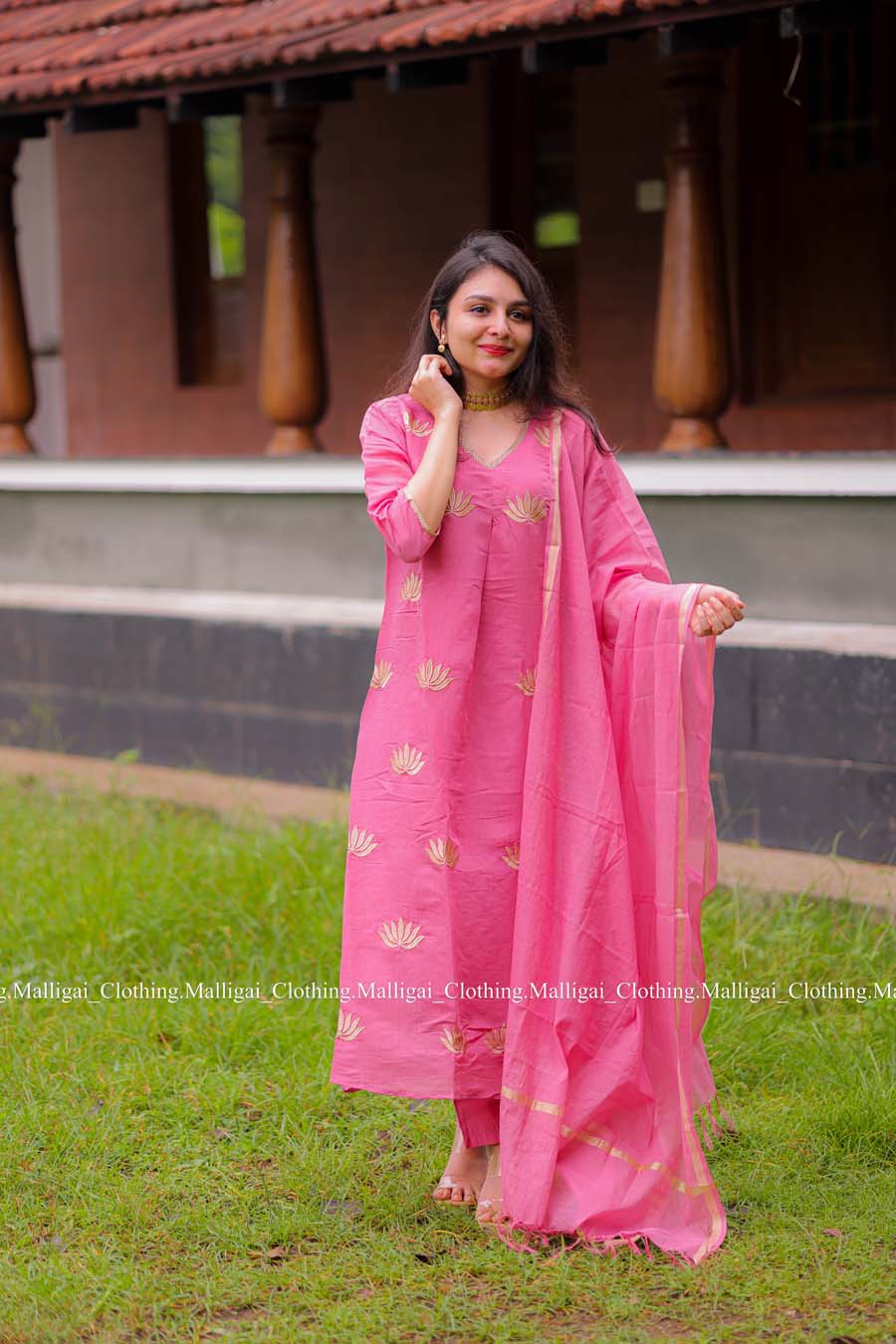 Chanderi Silk - Salwar suit