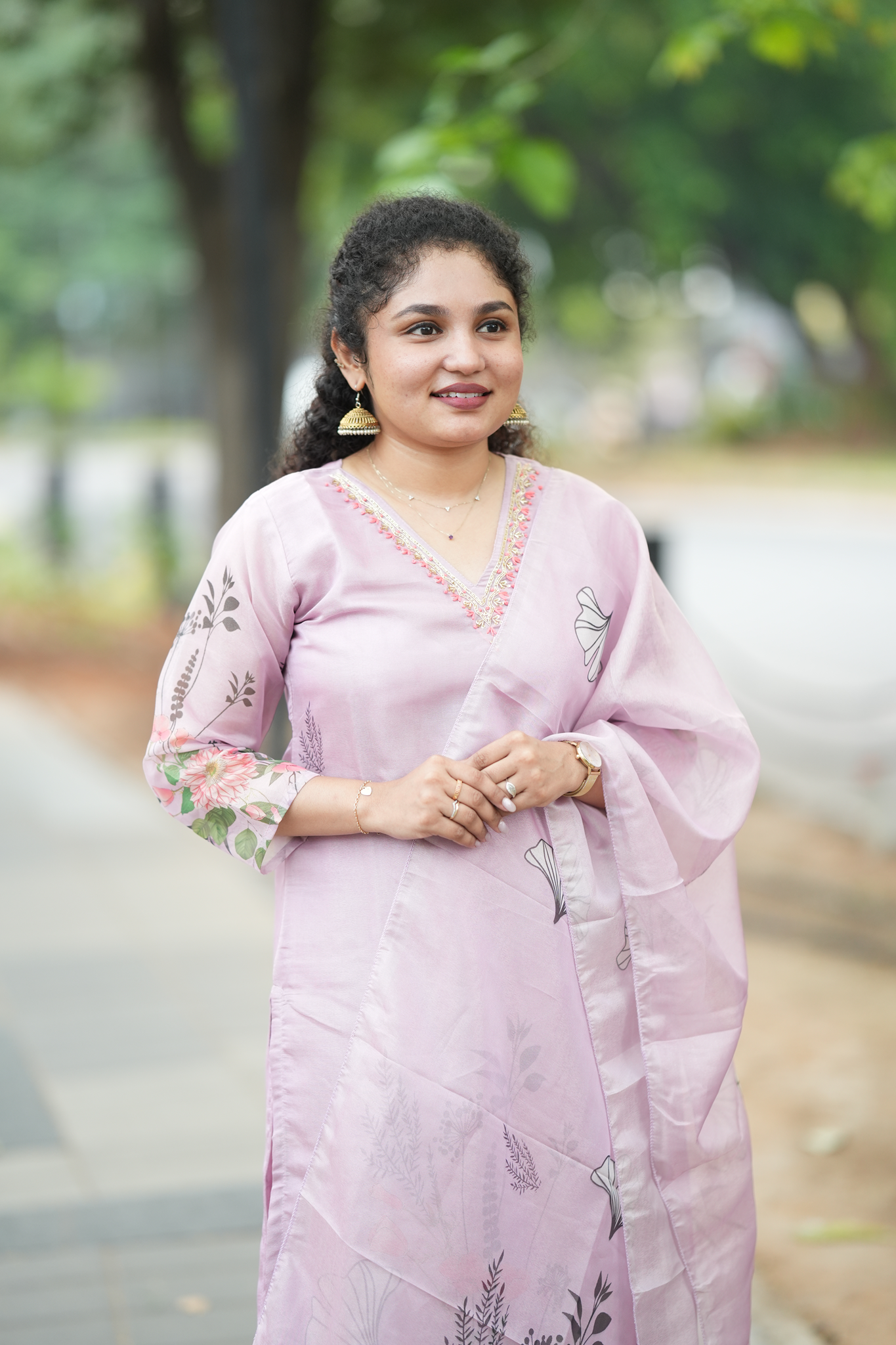 Tissue Shimmer Silk - Salwar Suit Light Pink