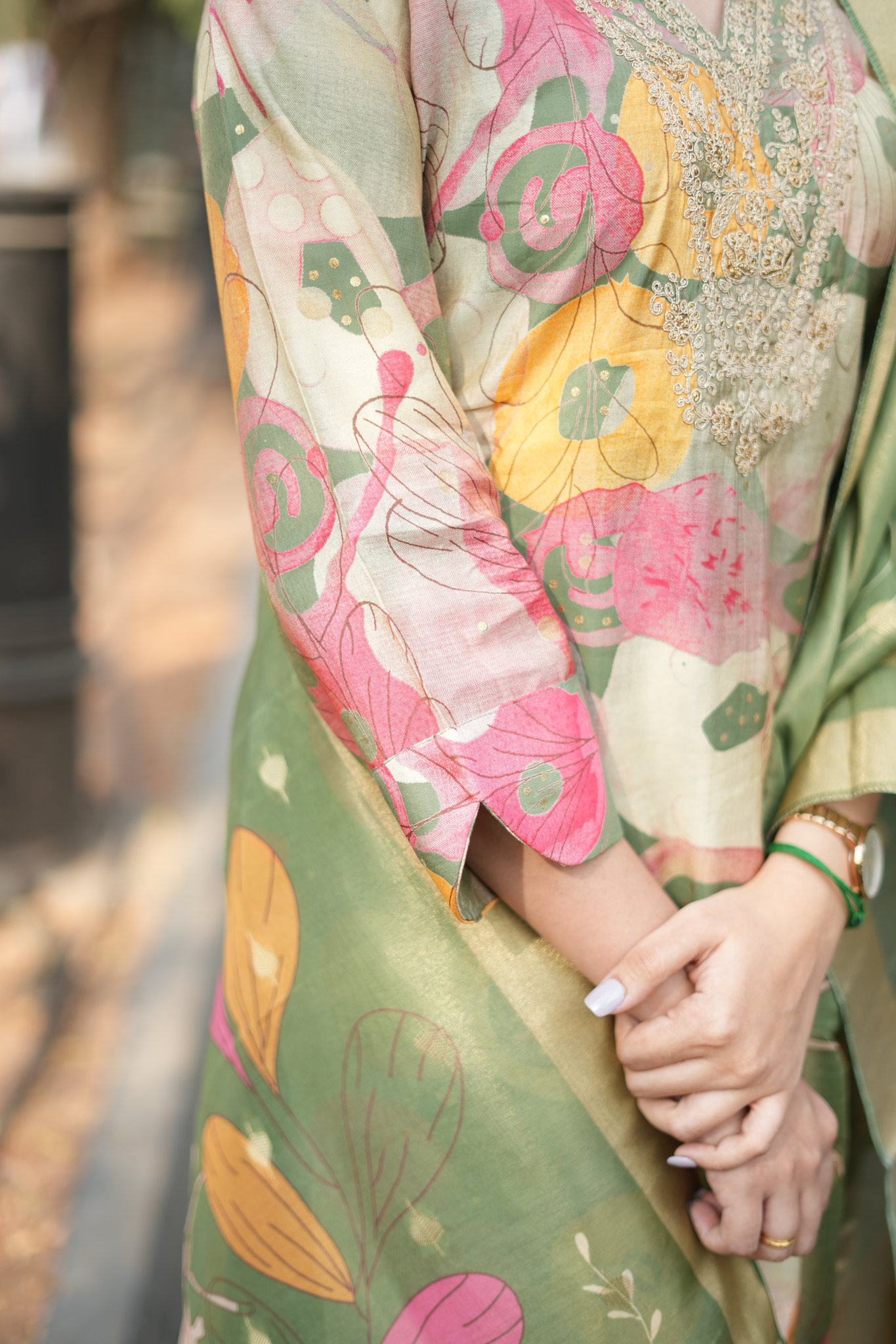 Pure Silk Shimmer - Green