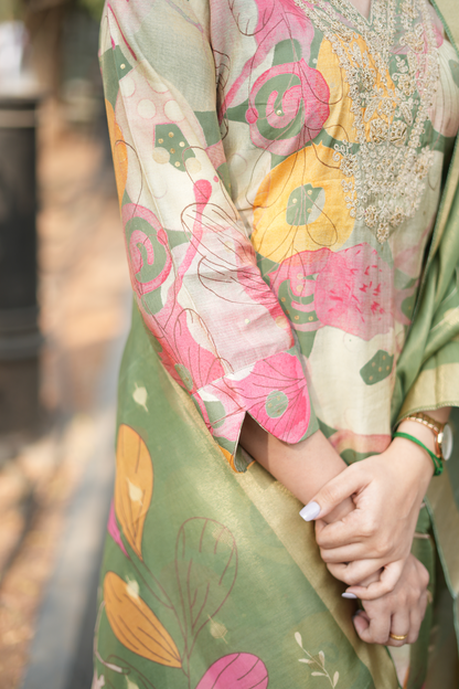 Pure Silk Shimmer - Green