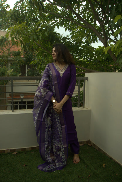 Roman Silk - Salwar Suit