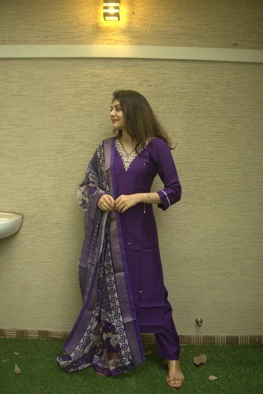 Roman Silk - Salwar Suit