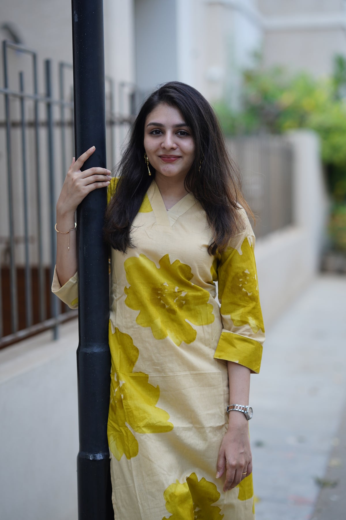 Pure cotton Floral Print Kurta Set | Elegant Co-ord Set