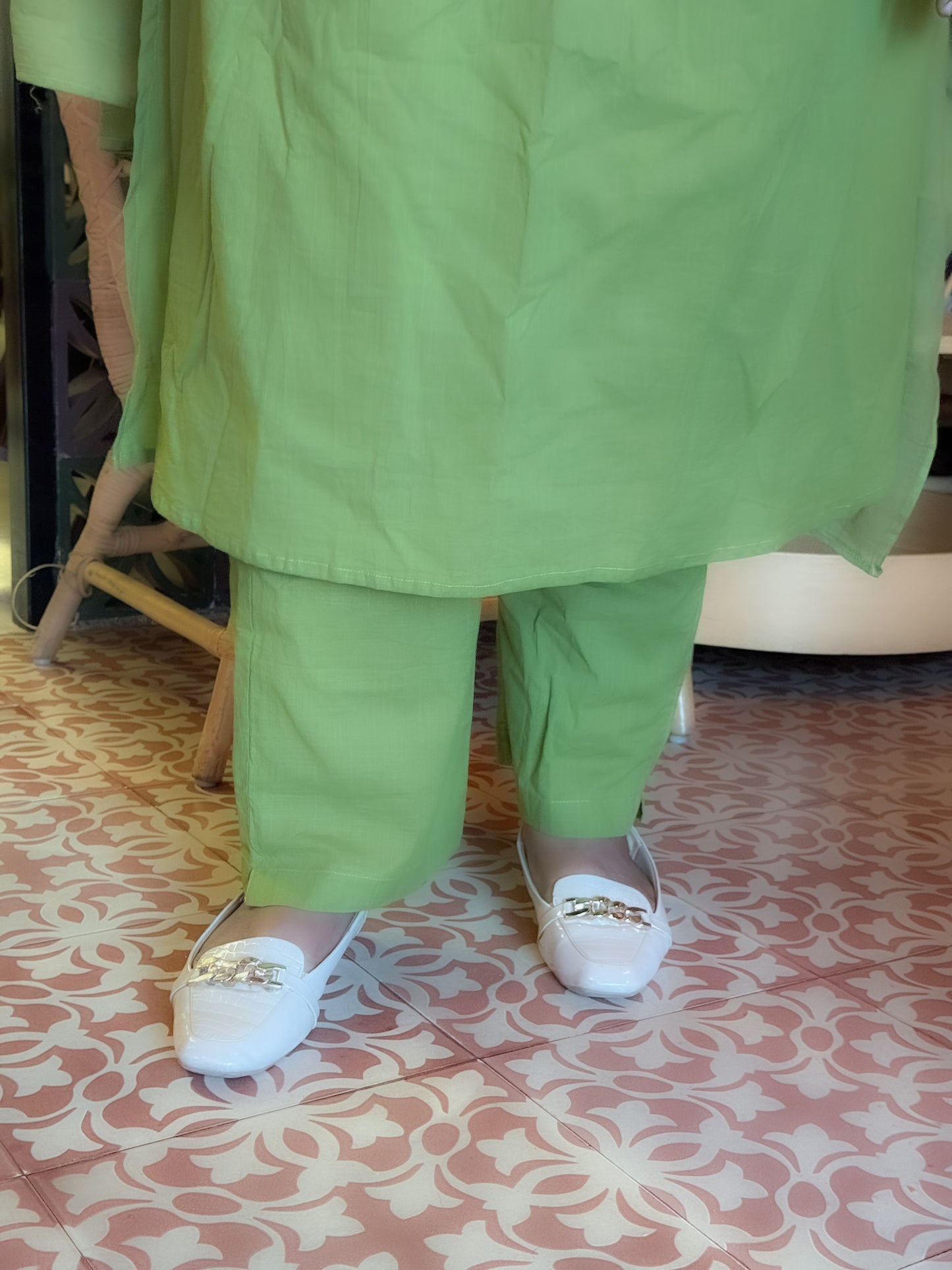 Pear Green Salwar Suit