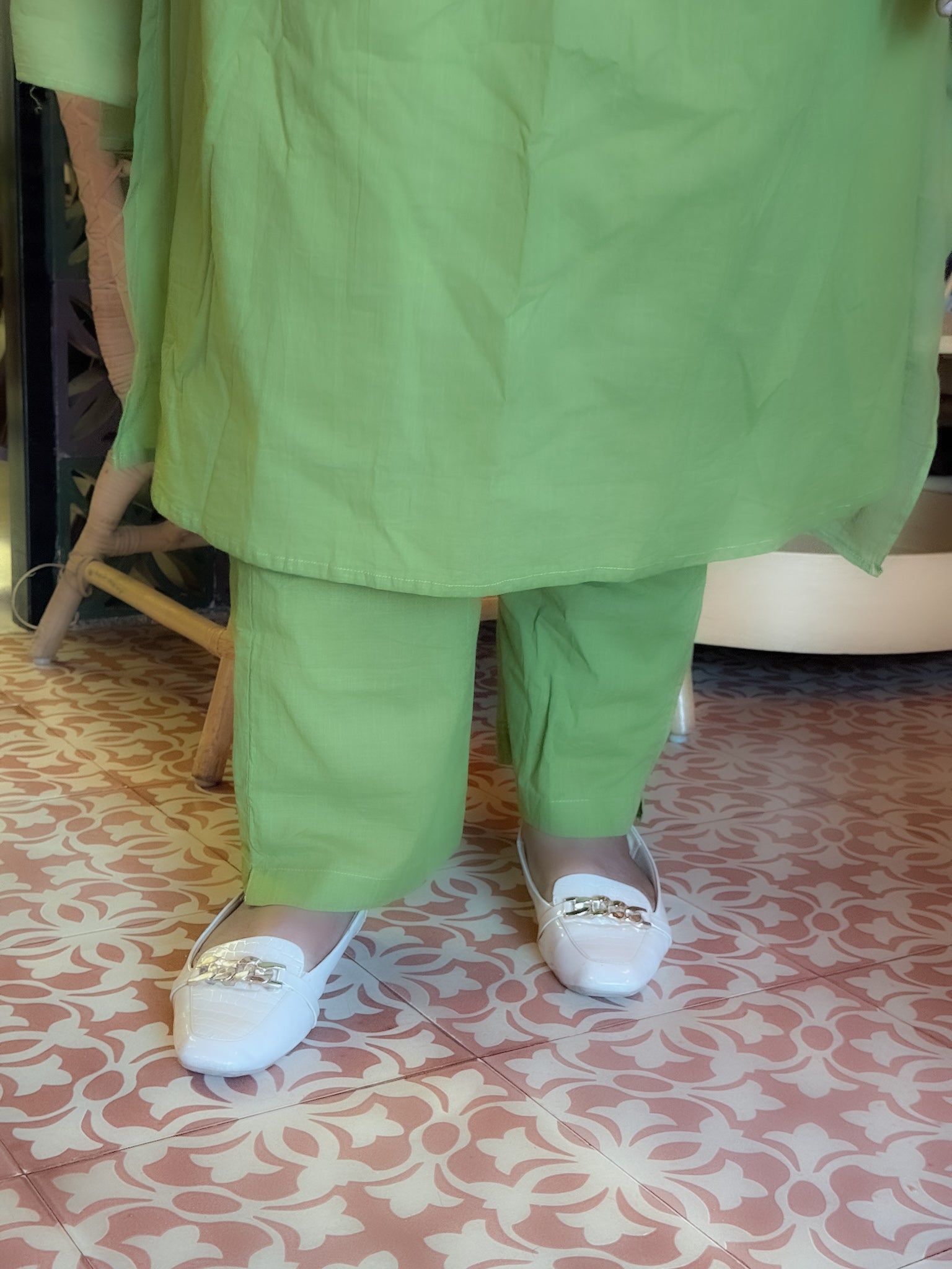 Pear Green Salwar Suit