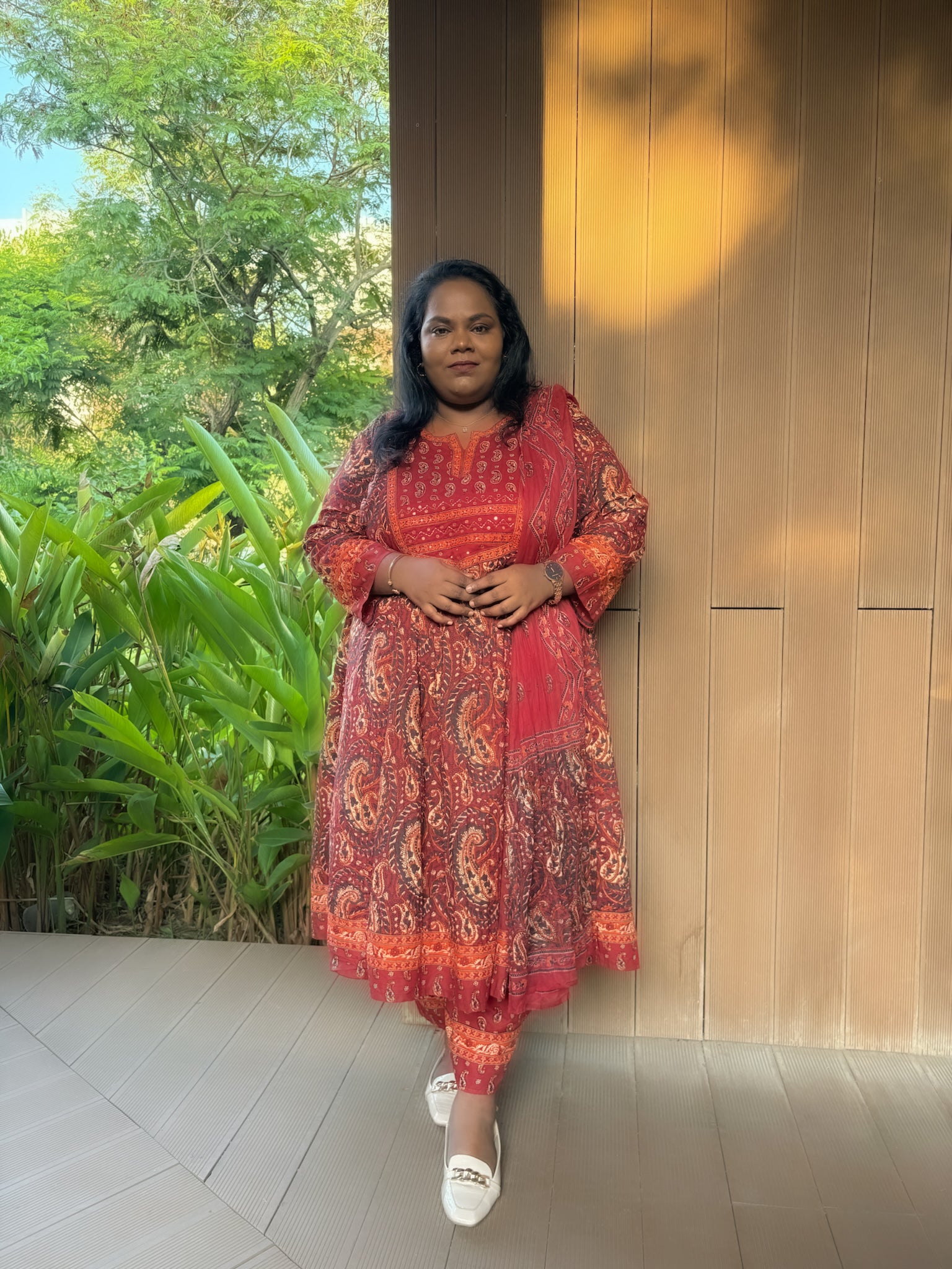 Dusty Maroon Salwar Suit