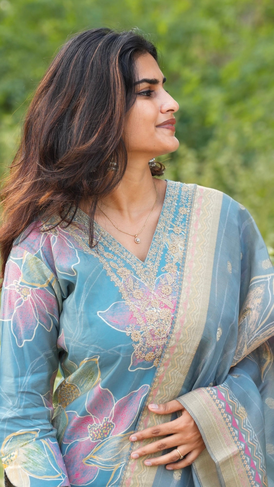 Pure Silk Shimmer - Blue