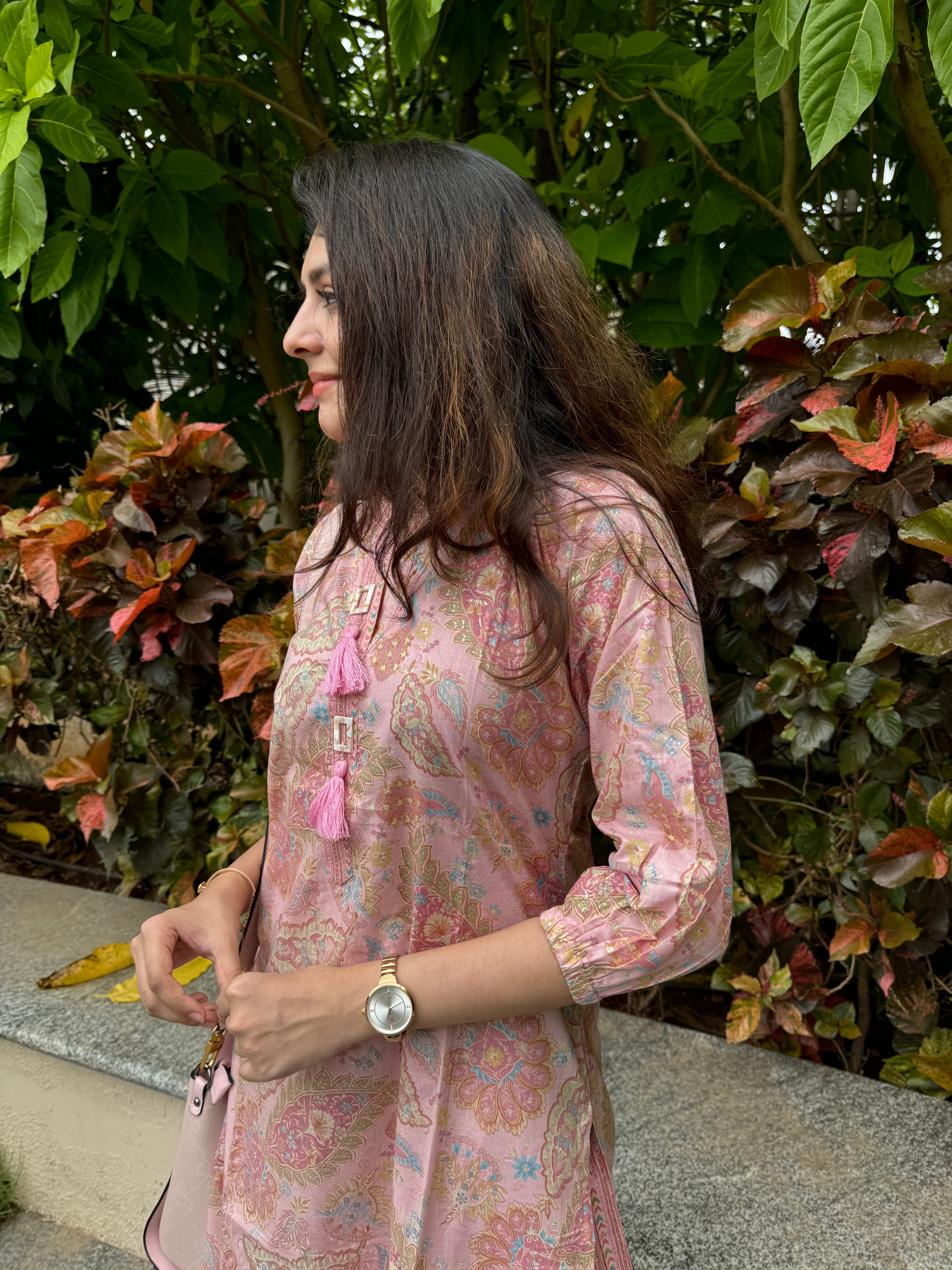Cotton 3 Piece Salwar Suit - Pink