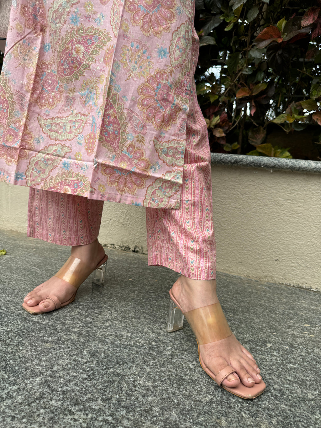Cotton 3 Piece Salwar Suit - Pink
